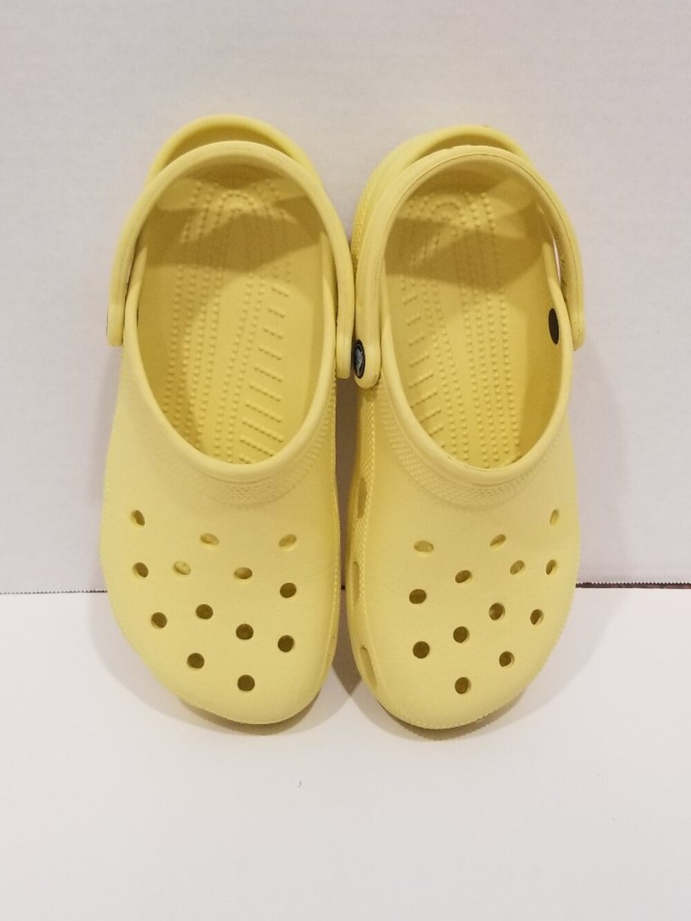Ladies' Classic Croc Clogs, Size 9, Daylily (Yellow), VGUC - Picture 7 of 12